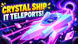 I Entered a BLACK HOLE and Unlocked a TELEPORTING CRYSTAL SHIP! | #wobblylife #ps5 #nintendo