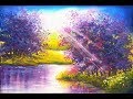 Jacaranda - Oil Pastel Painting Lesson