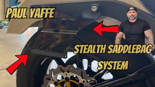 Paul Yaffe Stealth Saddlebag Support Install 🔥 | Cleanest Softail Setup Yet