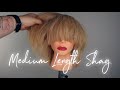 How To Cut A Medium Length SHAG Haircut Tutorial | Learn How To Cut A Shag Haircut