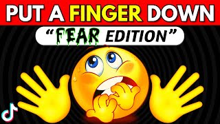 Put a Finger Down 🤗 | SCARED EDITION 😨