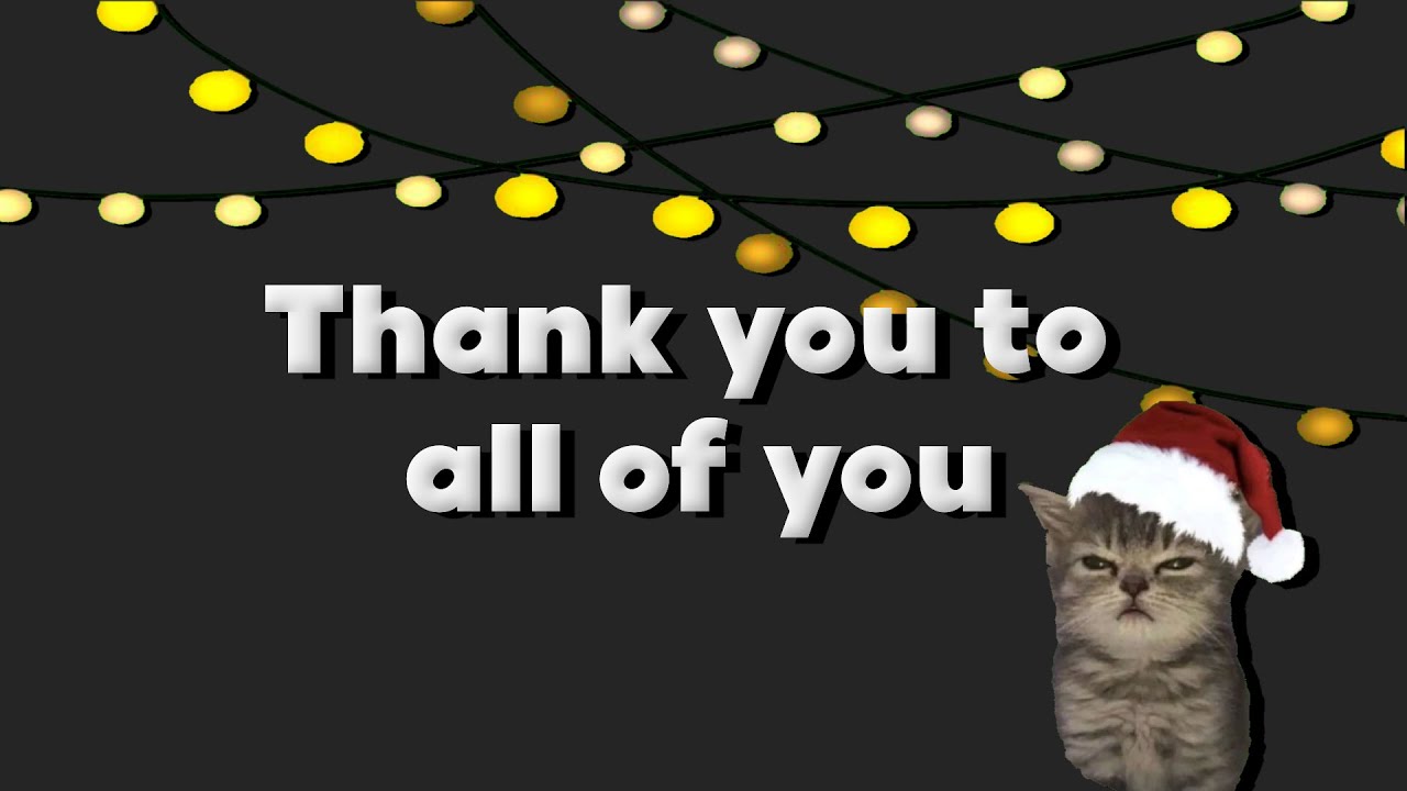 Happy New Year and Thank you to all of you!!! - YouTube