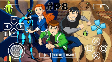 Ben 10 - Alien Force PSP Walkthrough Gameplay PPSSPP Emulator Android Game [4K:60FPS] Part 8