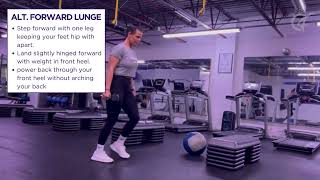 Alt. forward lunge