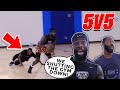 I SHOWED UP WITH PRO HOOPER &amp; SH!T GOT UGLY!!! (5V5)