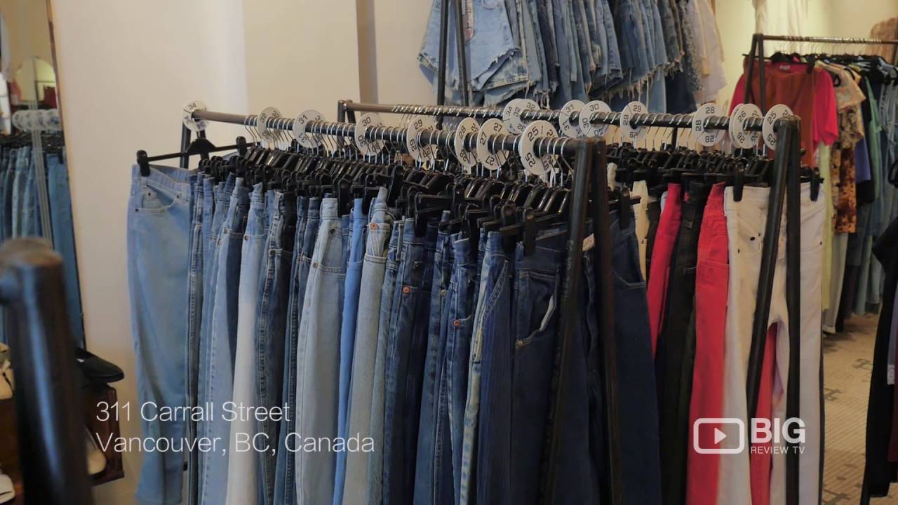 Community Thrift and Vintage a Clothing Stores in Vancouver selling