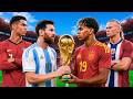 FOTBALIȘTI LA ULTIMA CUPĂ MONDIALĂ VS LA PRIMA CUPĂ MONDIALĂ!