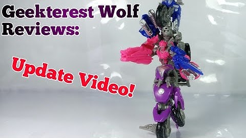 Update Video of the SS52 Arcee, Elita-One and Chromia