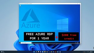 How to Create Microsoft Azure 12 Months FREE RDP Virtual Machine