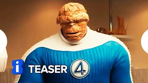 Quarteto Fantástico: Primeiros Passos | Teaser Trailer Legendado