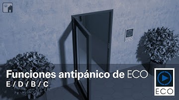 Funciones antipánico de ECO (E / D / B / C)