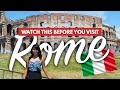 Rome travel tips for first timers  40 mustknows before visiting rome  what not to do