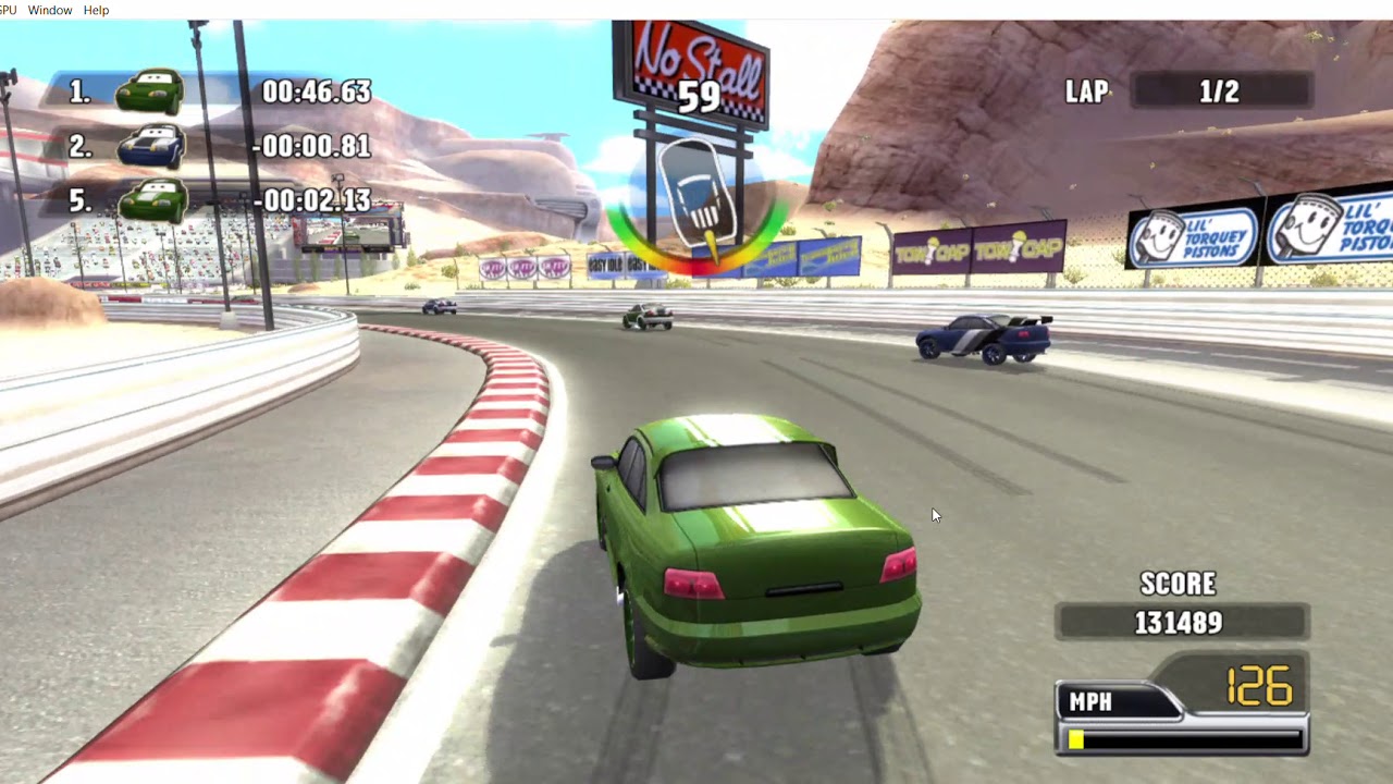 Cars Race-O-Rama Xbox 360 HD Gameplay (Xenia) 