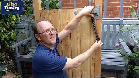 How to Fit a Self Closing Gate Spring To a Gate