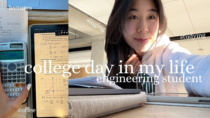 COLLEGE DAY IN MY LIFE (engineering student)