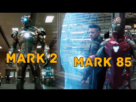 Все трансформации Железного Человека от Mark 2 до Mark 85