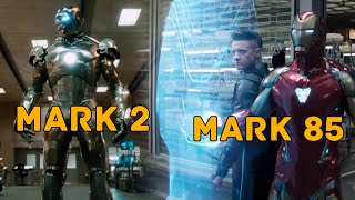 Все трансформации Железного Человека от Mark 2 до Mark 85
