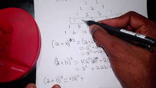 How to 'draw' and apply the Pascal's Triangle in Binomial Expansion 