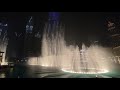 The dubai fountain  ill never love again by bradley cooper  lady gaga