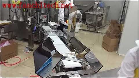 Combo Metal Detector and Checkweigher for Packaged Products