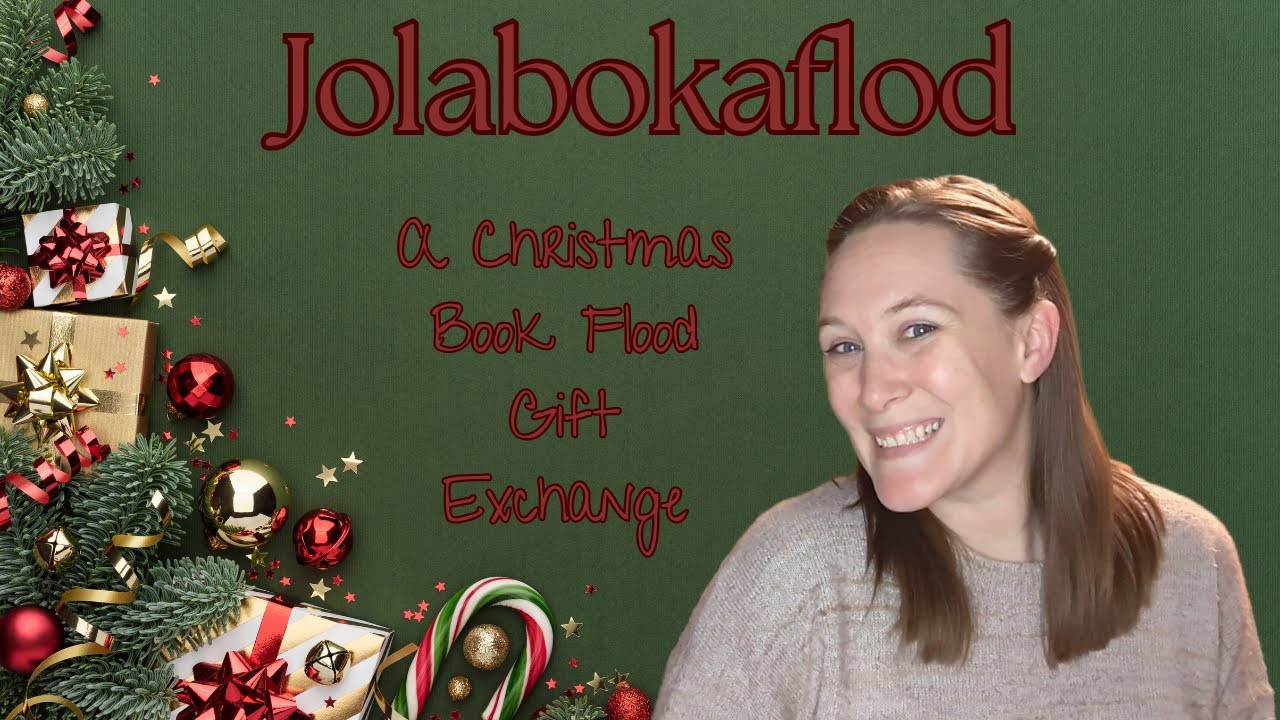 A Christmas Book Flood - Jolabokaflod | Book Gift Exchange! - YouTube