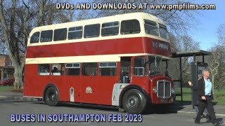SOUTHAMPTON BUSES HERITAGE  1st DAY EX FIRST ROUTES  WITH GO AHEAD BUE STAR FEB 2023 screenshot 2