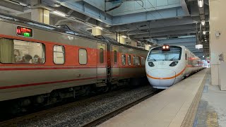 2024/06/02 175次PP自強號與432次太魯閣列車七堵進出站交會