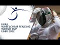 2022 IWAS Wheelchair Fencing World Cup I Eger, Hungary | Epée Open Team |  Piste F1