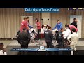 2022 IWAS Wheelchair Fencing World Cup I Eger, Hungary | Epée Open Team |  Piste F1