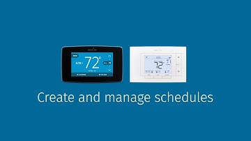 Sensi | Create and manage schedules