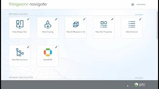 OpenBOM ThingWorx Application - First Preview