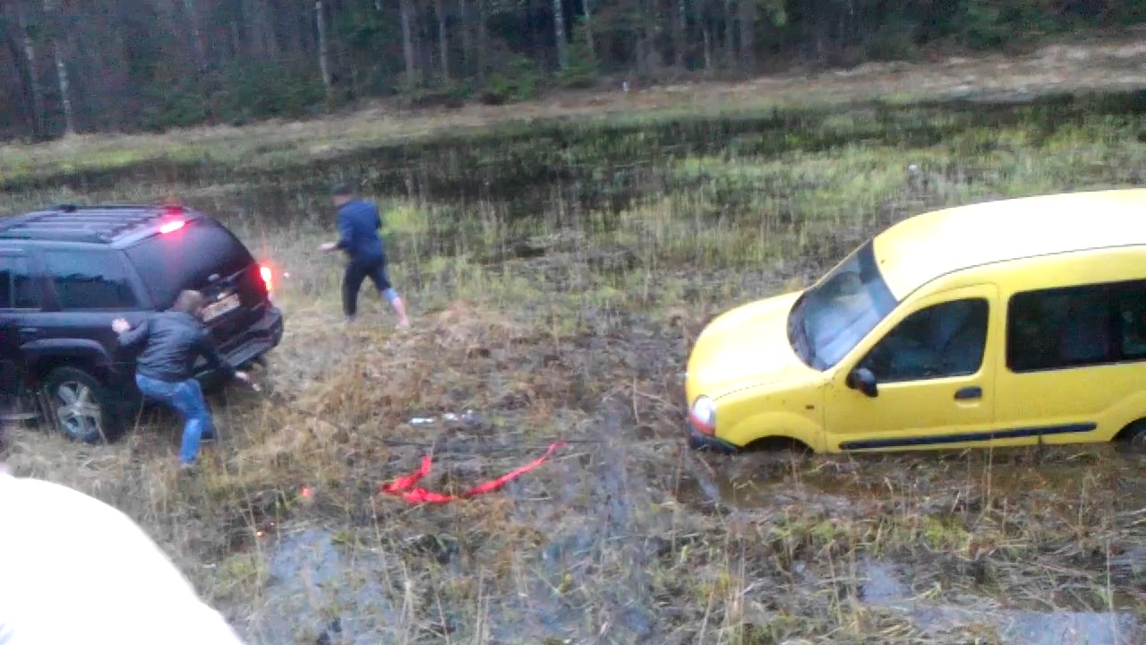 Авто в болоте