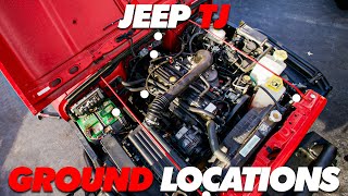 Jeep TJ Ground Locations | Quick Tip Jeep TJ Ground Locations | Quick Tip
