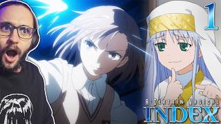 Craziest Magic World?! | A Certain Magical Index Episode 1 REACTION
