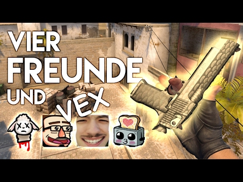 » VIER FREUNDE UND VEX...! « - Syrinxx,Staiy,Maiho,Daniel und Vex! CS:GO - de_Mirage