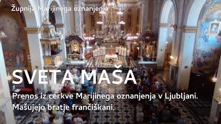 Sveta maša na praznik Kristusa Kralja 19.00