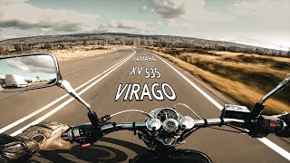 CRAZY SOUND  YAMAHA XV 535 VIRAGO  POV PURE SOUND 4K