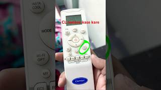 Carrier AC CL Error Reset Method #accircuits #airconditioning #airconditioner #splitac #shorts #fyp
