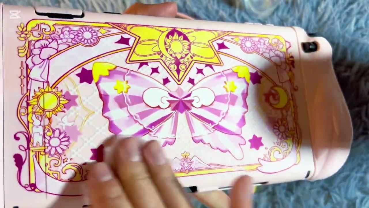 ASMR limpiando mi Nintendo Switch!! ✨🎀