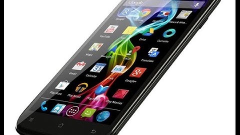 Archos 53 Platinum  Hard Reset and Forgot Password Recovery, Factory Reset