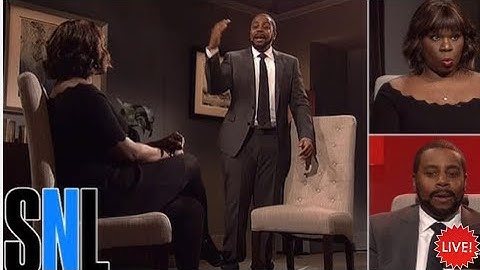 SNL cold open  R KELLY CBS interview Gayle  King