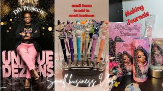New Arrival Alert 🚨 Bling Pens, Journals &amp; Keychains7 *Small Business Product Drop ✨