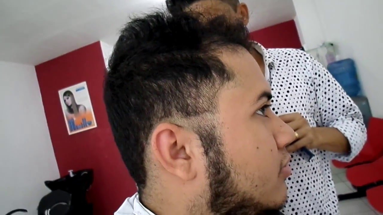 barba degrade masculino