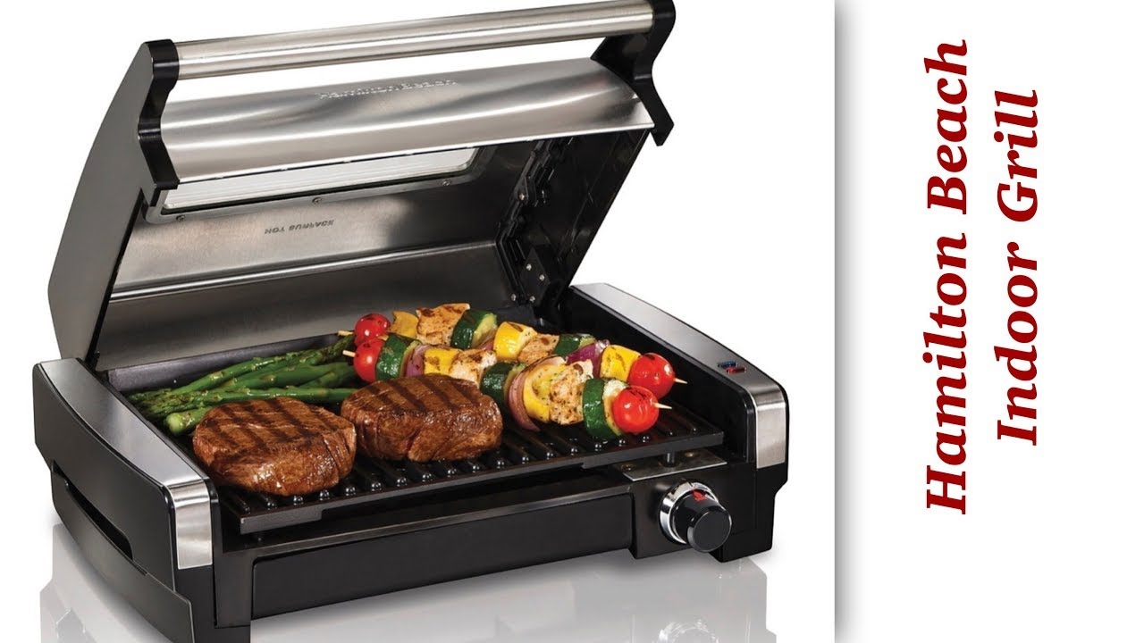 Hamilton Beach Indoor Grill Amazon YouTube