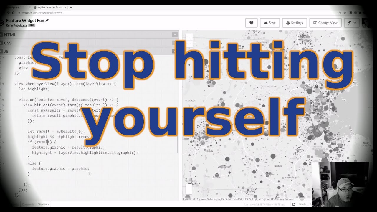 Using hitTest in the ArcGIS API for JavaScript - YouTube
