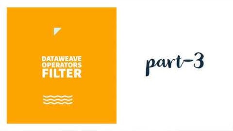 How Dataweave operator filter helped Arun in his journey