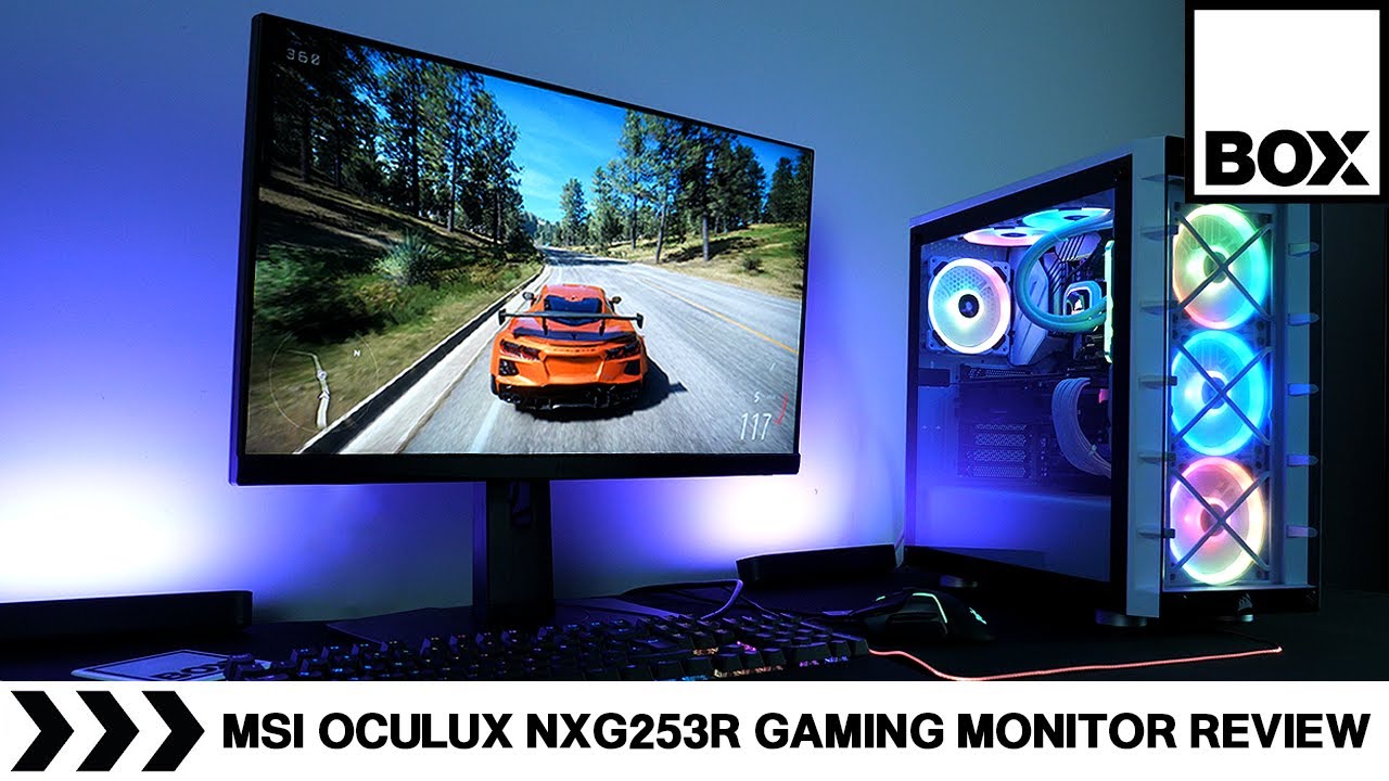 MSI Oculux NXG253R eSports Gaming Monitor Review