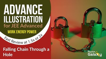 Advance Illustrations – Falling Chain Through a Hole | Work Energy Power #16 for JEE Advanced