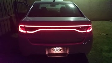 Dodge Dart 2015 taillight not working