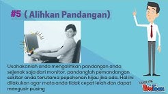 CARA MENJAGA KESEHATAN MATA DI DEPAN KOMPUTER - Durasi: 1.27. 